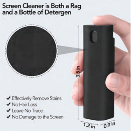 Pocket-sized screen cleaner